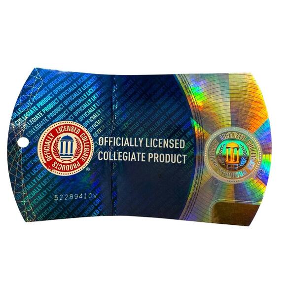 Y2K Ketch the Spirit TCU Game Day Mini Babydoll Dress Womens Purple White Small - Picture 10 of 10